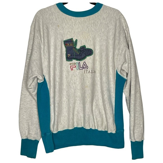 Vintage fila crewneck online